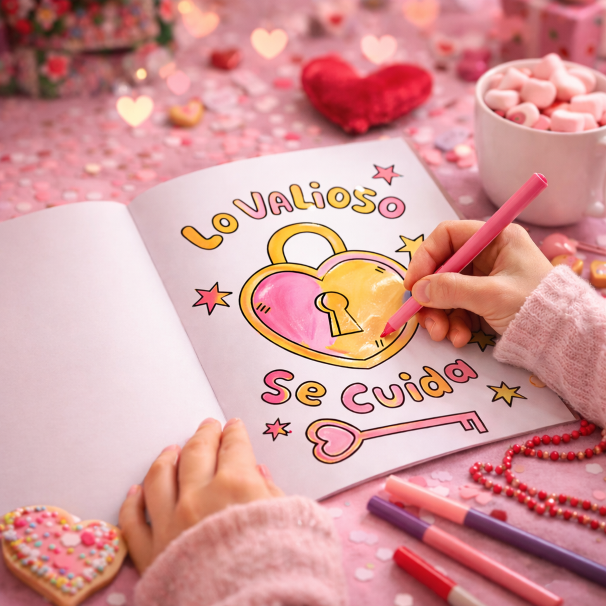 Pack San Valentin - Colorea Amor - Ebook para colorear