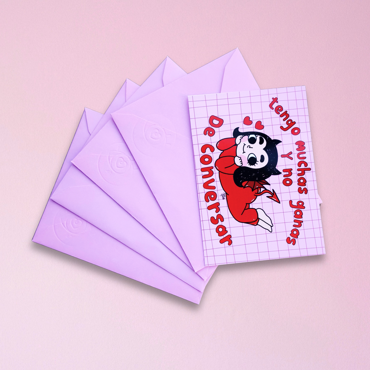 Set de 4 Postales Ilustradas – Para Tu Casi Algo | Javipinkk