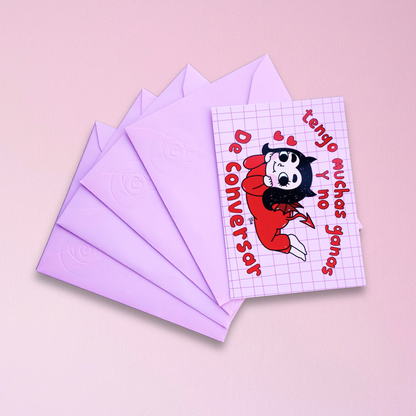 Set de 4 Postales Ilustradas – Para Tu Casi Algo | Javipinkk