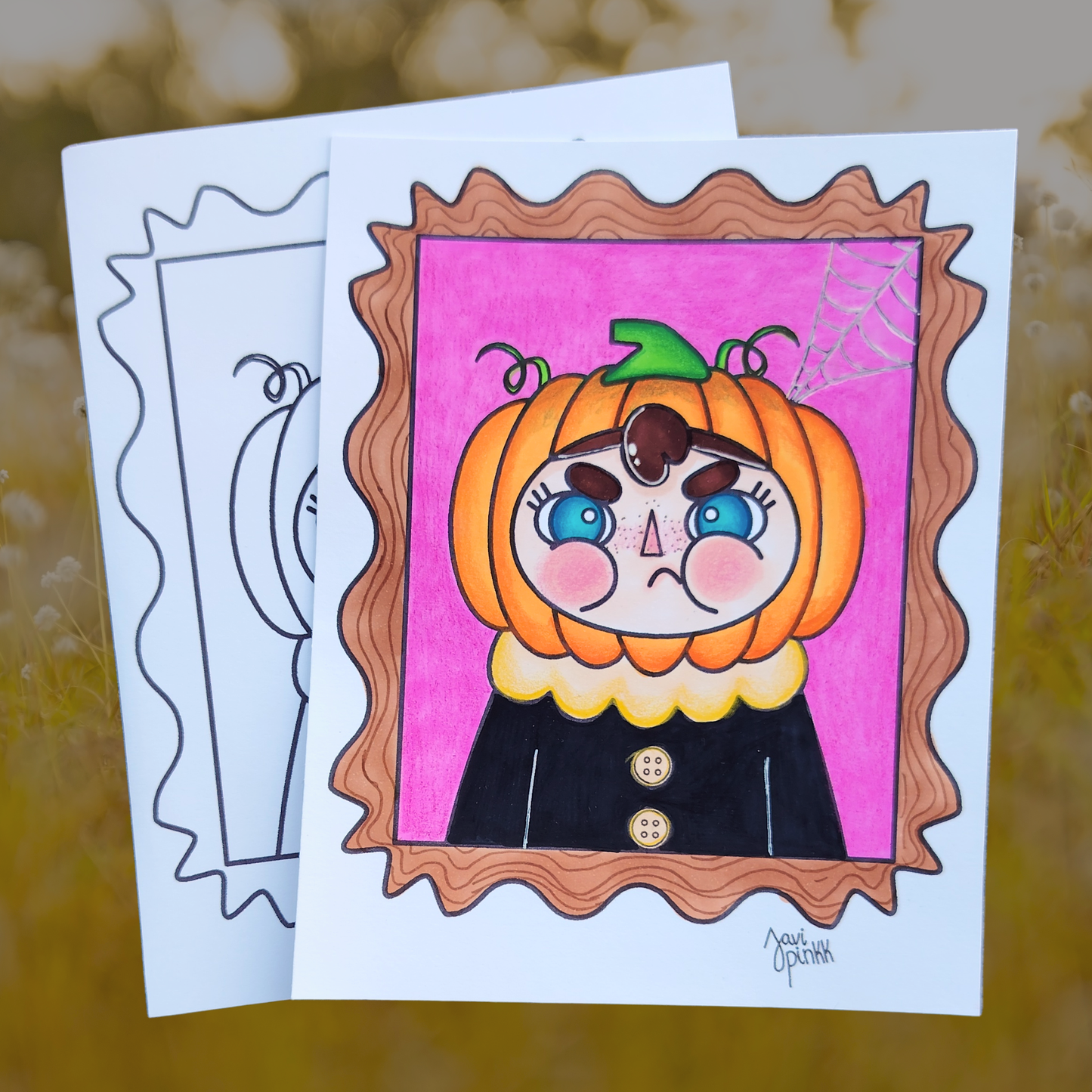 Ilustraciones de Halloween gratuitas para colorear