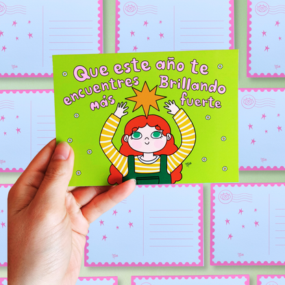 Set de 4 Postales de Cumpleaños – Para Decir Feliz Cumpleaños | Javipinkk