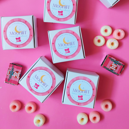 Mini Wax Melts Chicle Rosa - Moonlit x Javipinkk